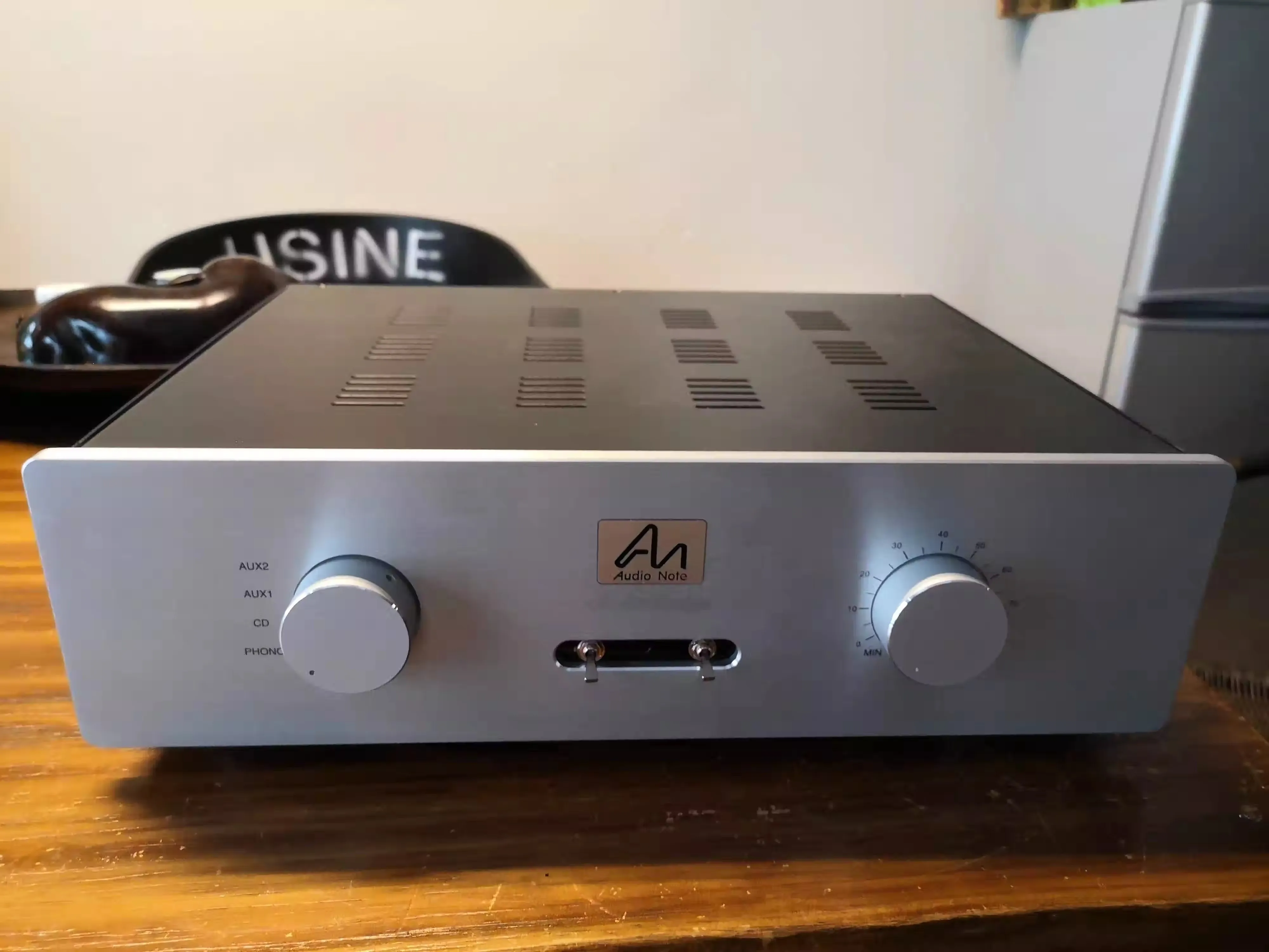 AN Beautiful Aluminum Panel + Iron Body Preamplifier Chassis DIY Amplifier Enclosure Preamp Case AMP Box