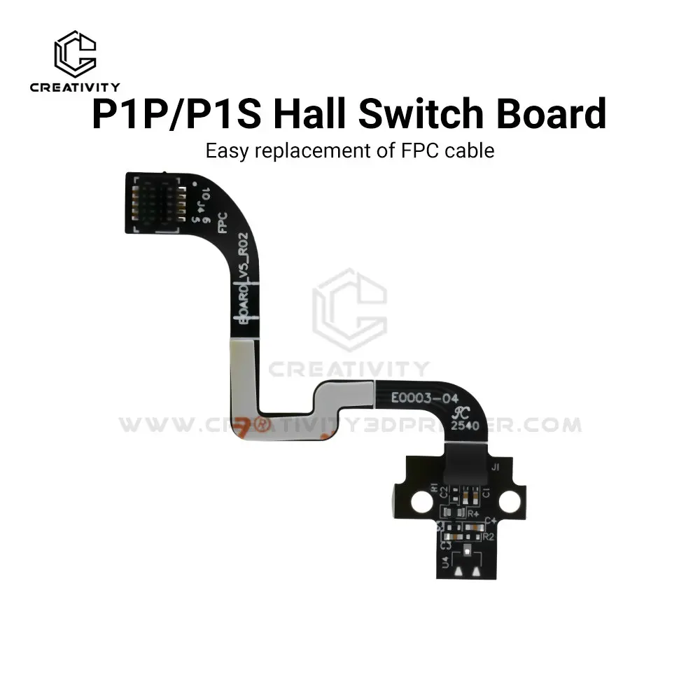 Bambu Lab P1S Sensor Zubehör Extruder Filament Sensor Ersatz P1P Hall Switch Board für Bambu P1 Serie