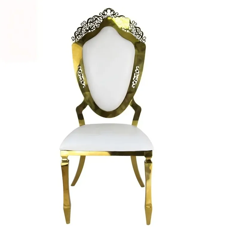 

Modern European Royal Design Luxury Style Wedding Party Event Dining Chair