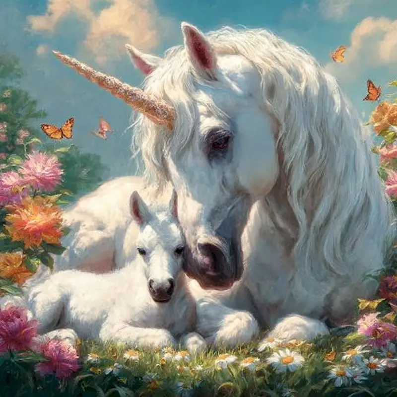 

GATYZTORY DIY Pictures By Numbers Kits Coloring By Number Horse Drawing On Canvas Hand Painted Paintings Gift Home Decor