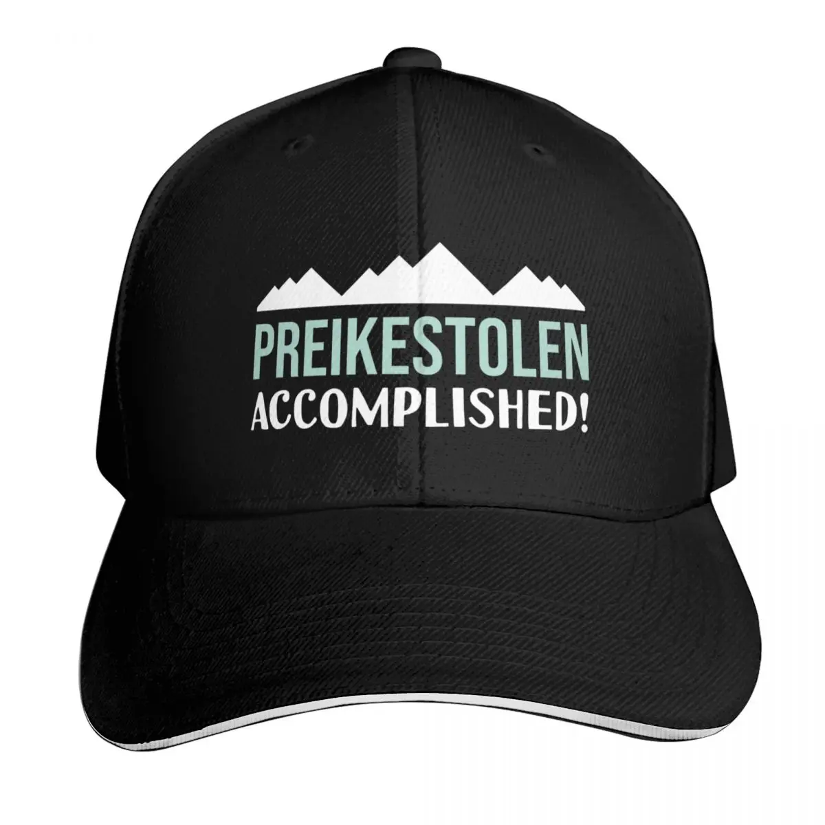 Preikestolen Accomplished Hiking In Norway The Pulpit Rock Gorra de béisbol de recuerdo, gorra de equitación, gorras para el sol, gorras de rugby de lujo para mujer y hombre