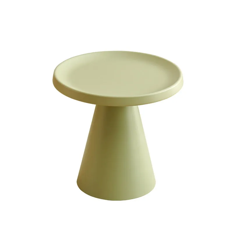 Cream style modern coffee table combination living room household small apartment simple round side table