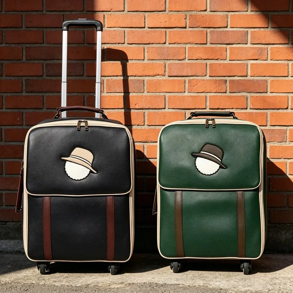 

Golf Garment Travel Case with Wheels, Korean Style Rolling Luggage Suitcase, Casual Golf Duffel Trunk for Travel & Sports