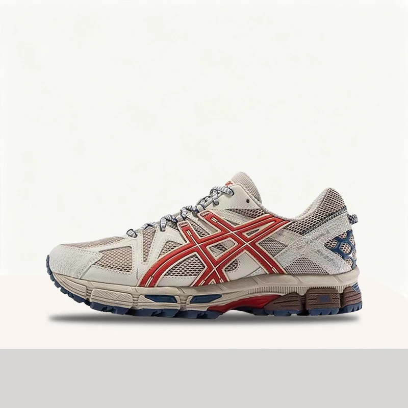 ASICS Gel-Kahana 8 Men's Light Brown Low-Top Runners – Non-Slip Versatile GEL Sole & Comfortable Casual Fit 1011B109-200