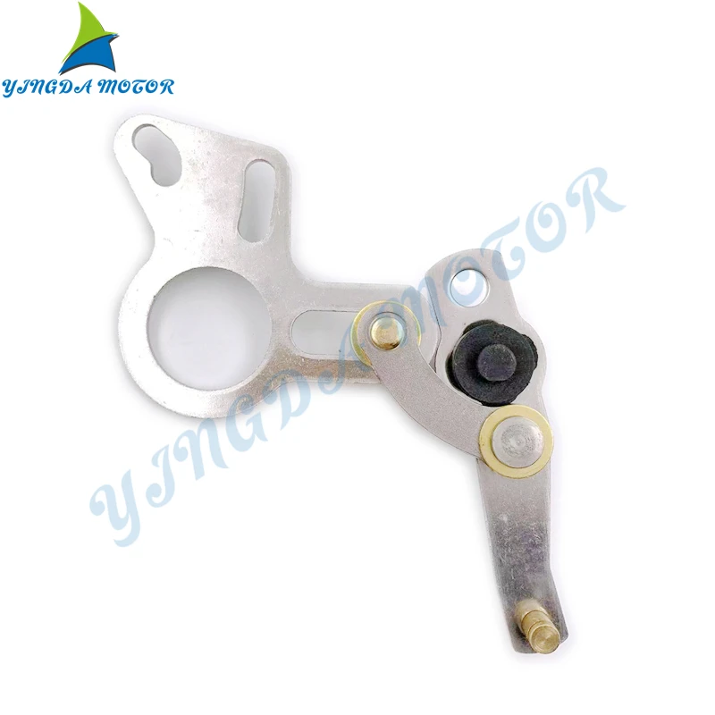 High-quality Boat Engine Throttle Arm for Yamaha 703 Outboard Control Box ,Push to open 703-48261-01;Pull to open 703-48261-11