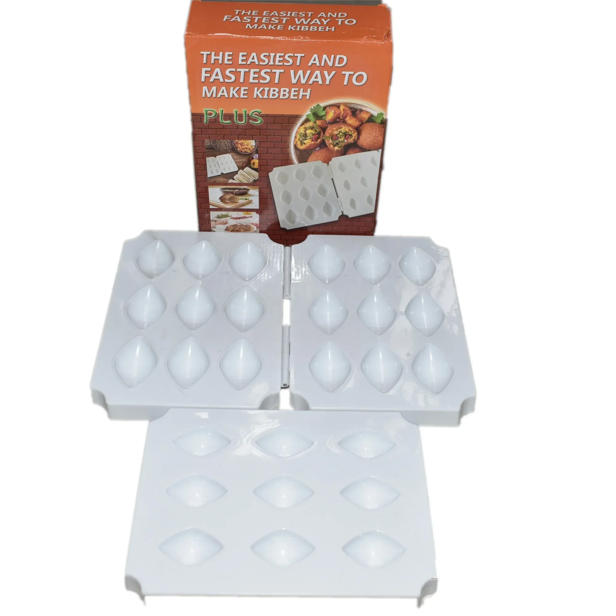 صانع كرات اللحم اليدوي 9 فتحات ، قالب رغيف اللحم ، الضغط على اللحم ، الكعكة ، الحلوى ، الفطيرة ، أدوات المطبخ #2