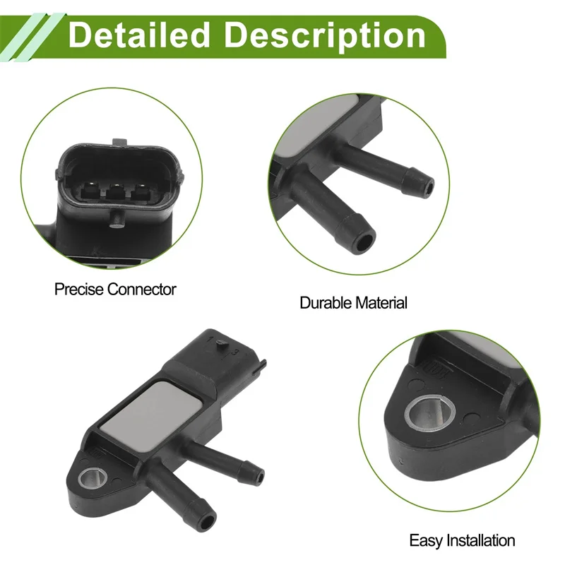 

0281006207 31293659 0281007504 31370160 Differential Pressure Sensor For Volvo XC60 XC40 S60 S80 V40 V50 V60 V70 XC70 2.0L