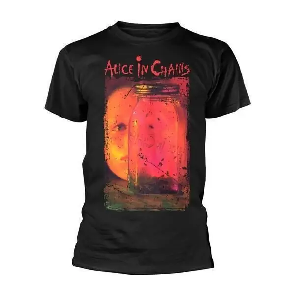 HOT Alice In Chains Black T shirt, Short Sleeve Cotton Tee