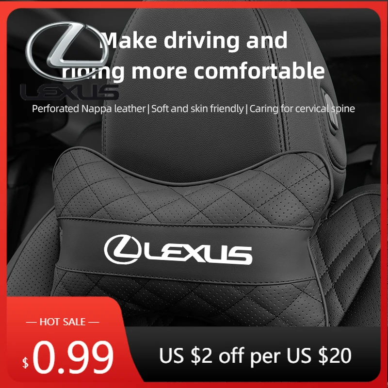 

Наклейки для салона автомобиля, подушка для поддержки головы, поясничная подушка, аксессуары для салона Lexus FSPORT LBX NX RX 350h 450h ES UX 30