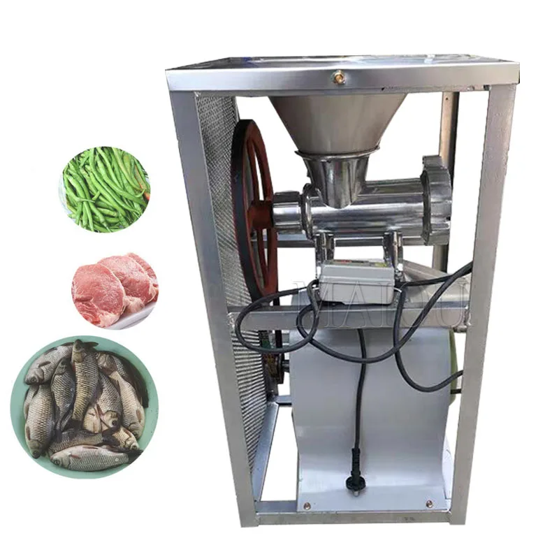 150kg/H Commercial Meat Grinder Machine Broken Bone Machine Minced Meat Machine Twisted Chicken Rack Pepper Sausage Machine