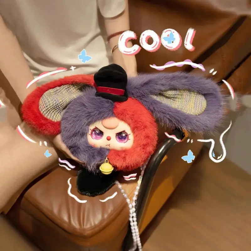 طفل ثلاثة لطيف محظوظ الأرنب سستة حقيبة سلسلة أفخم صندوق أعمى الكرتون تغيير حقيبة التخزين حقيبة كتف رائعة صندوق غامض هدية #3