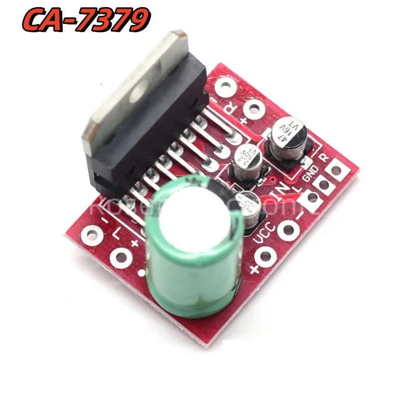 CA7379 CA7379A TDA7379 Stereo Power Amplifier Module Double Channel DC 18V 76W Amplifiers Audio Board DIY Speaker Retrofit Brand