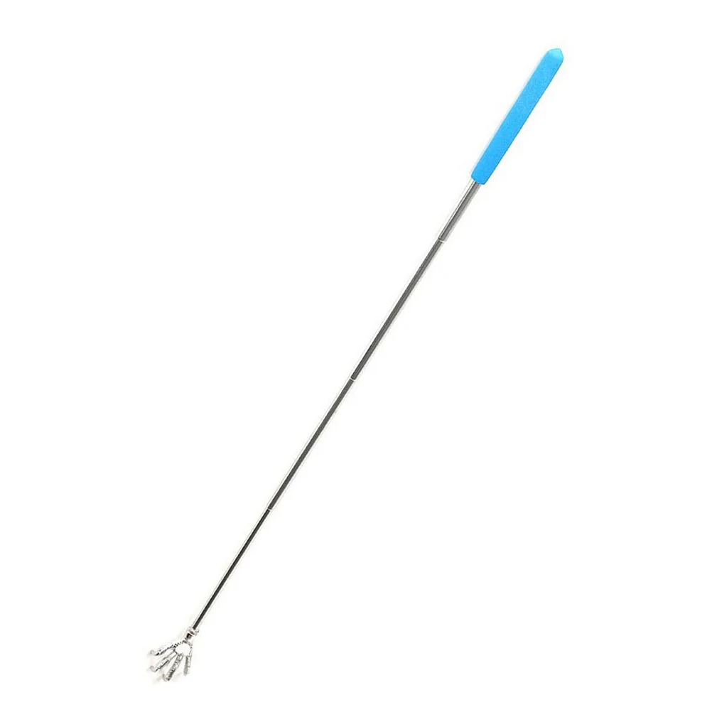 

2pcs Stainless Steel Telescopic Back Scratcher Extendable Body Scratch Tool Portable Massage Aid Claw Design Random Color