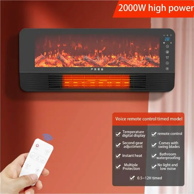 Fast Heat Vehicle Interior Warmer Small ABS Car Heating Tool Child Safe Features All Weather Temperature Regulation H9EE