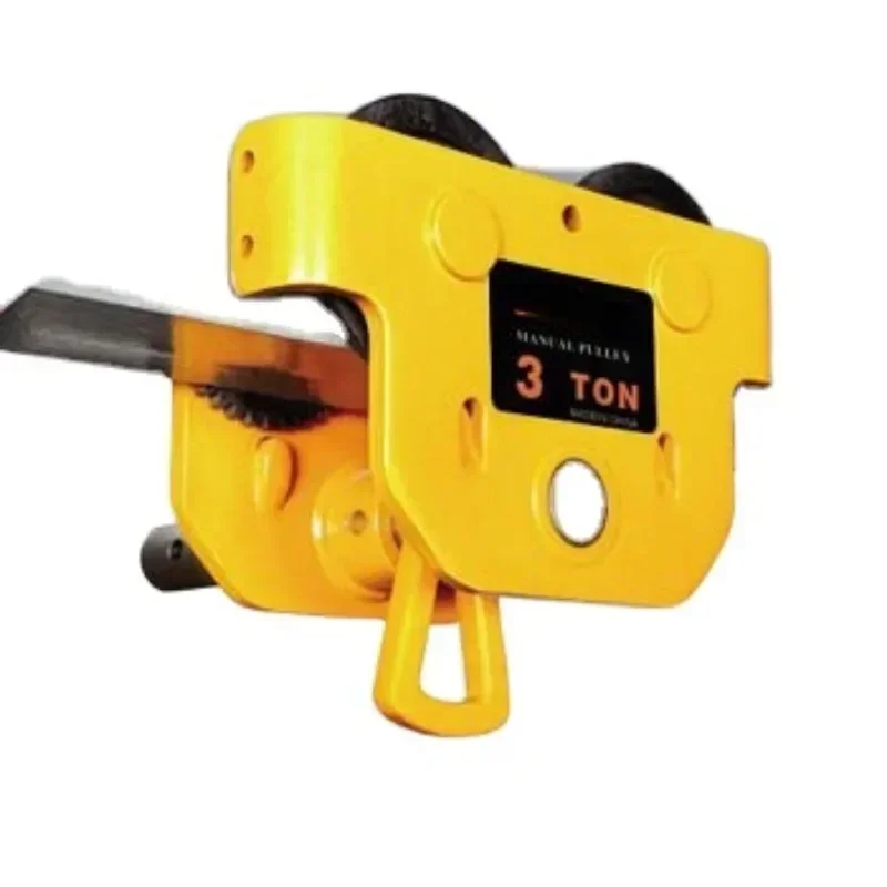 Hot Salestop Seller 500kg 1ton 2ton 3ton 5ton Manual Trolley For Hoist With Good Price