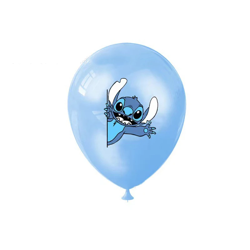 Ballon en Latex Thème Dessin Animé Disney Stitch, Décoration de ixd'Anniversaire pour Enfants, Fournitures de Réception-Cadeau pour Bébé, Cadeaux Mignons