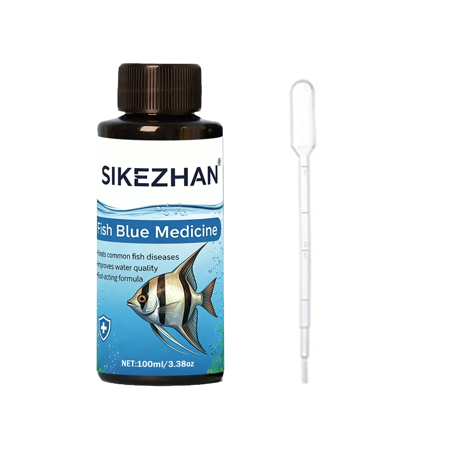 500ml Methylene Blue Solution Aquarium Fish Treatment Anti Ich White Spot Fungus Medicine Safe for Tropical Freshwater Fish Tank image 6