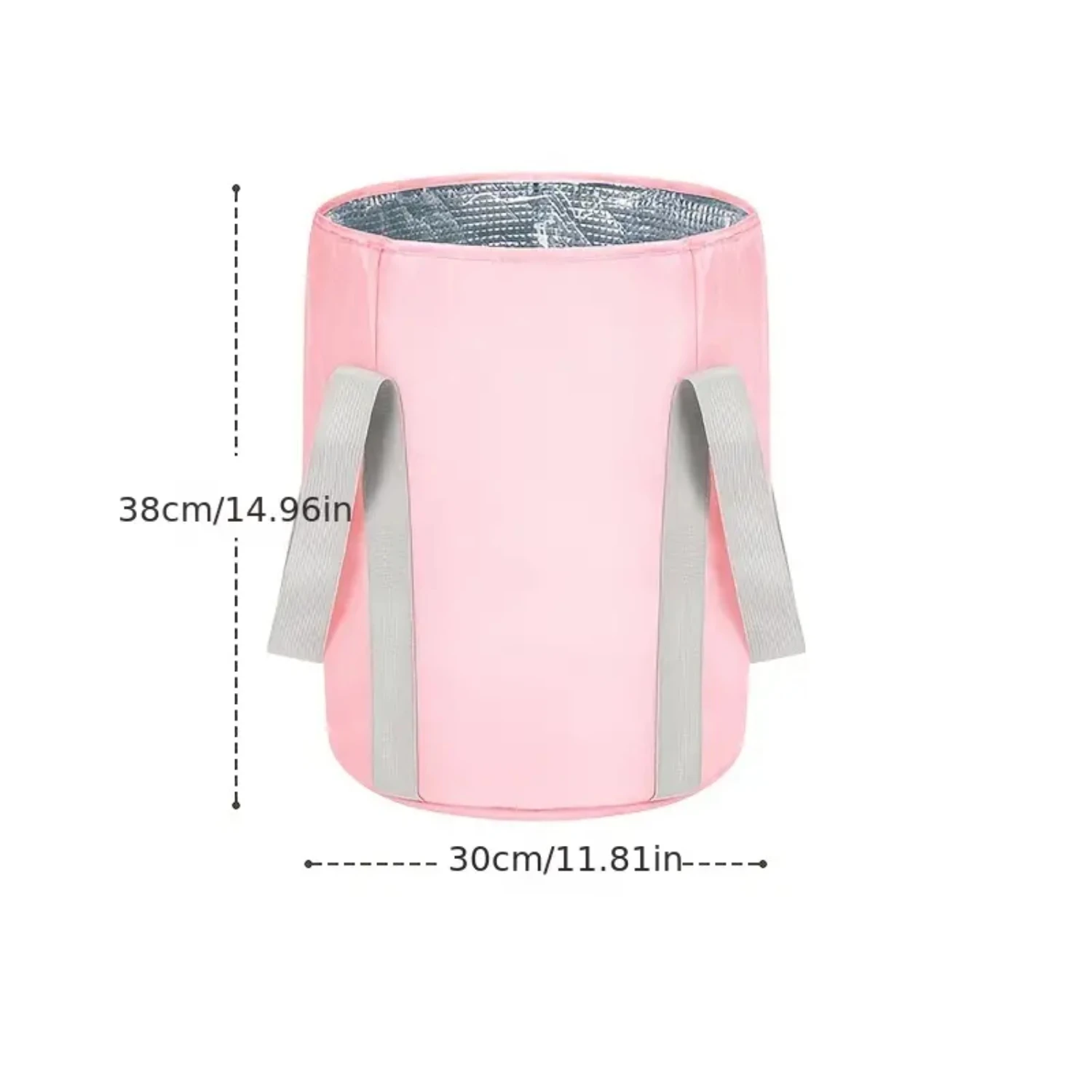 Convenient, Portable, Large Capacity Foldable Foot Bath Bag Basin Tub - Ideal for Outdoor Travel Spa Massage and On-the-Go Feet