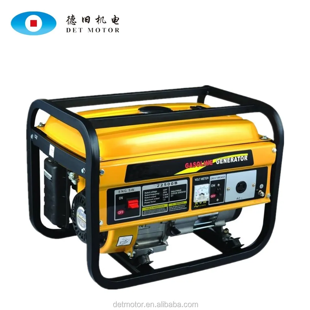 Taizhou 15hp gasoline engine 6KW Heavy Duty Gasoline Generator small gasoline generator with 4 strokes