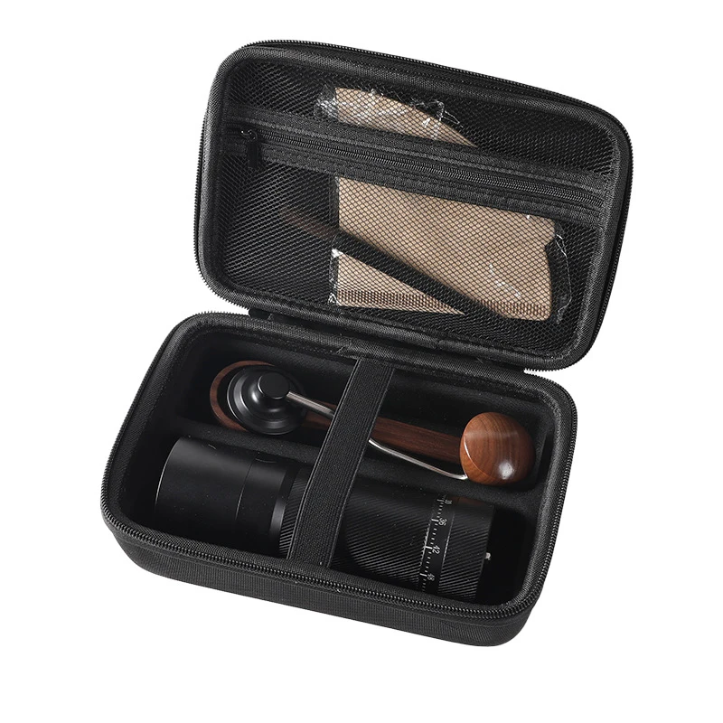 Hard Shell Case for Manual Coffee Grinder Portable Travel Carrying Bag Handheld Coffee Grinder Protective Pouch with Handle Stor