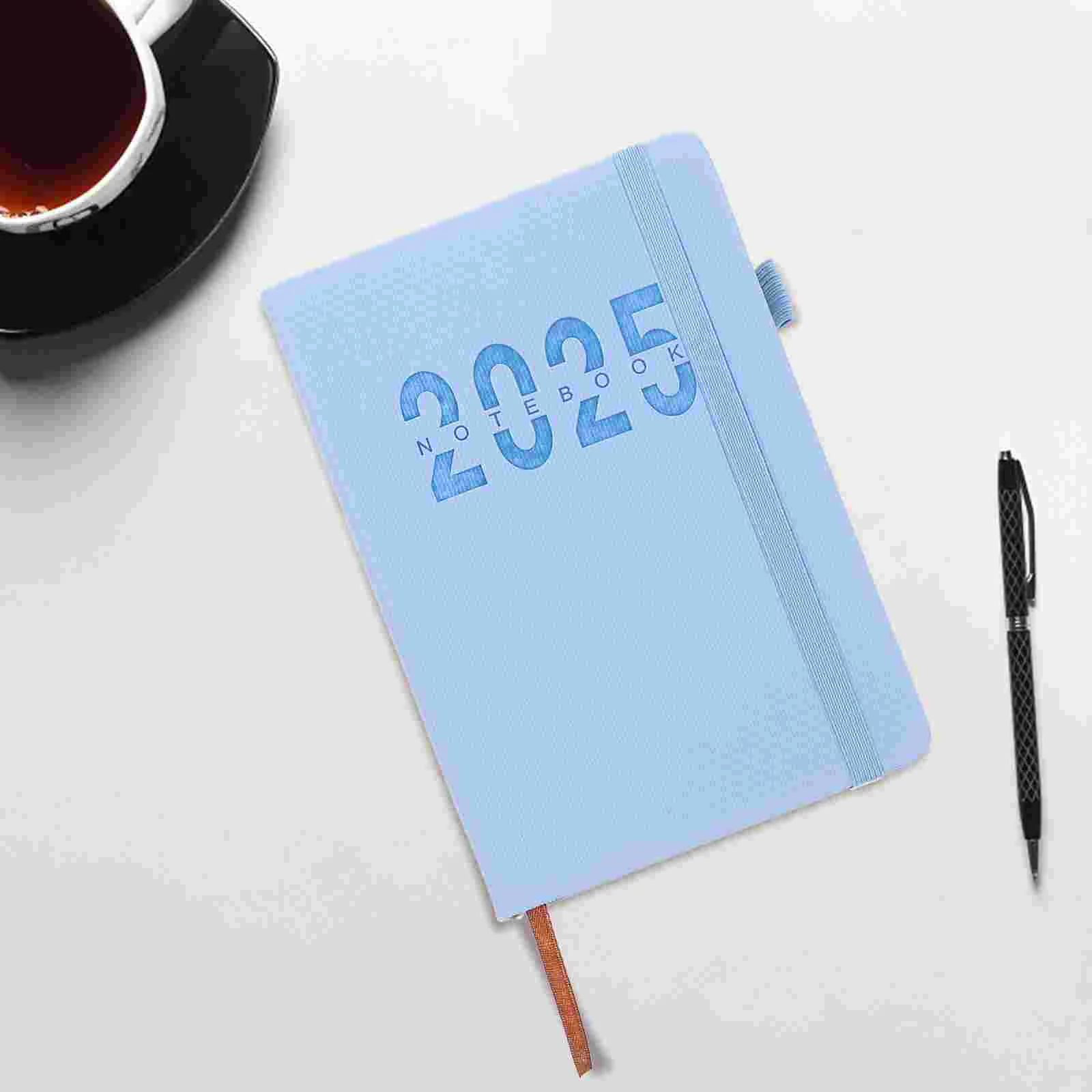 Agenda Book Note Pads Monthly Tabs for Planners Hard Surface Daily Calendar Advent