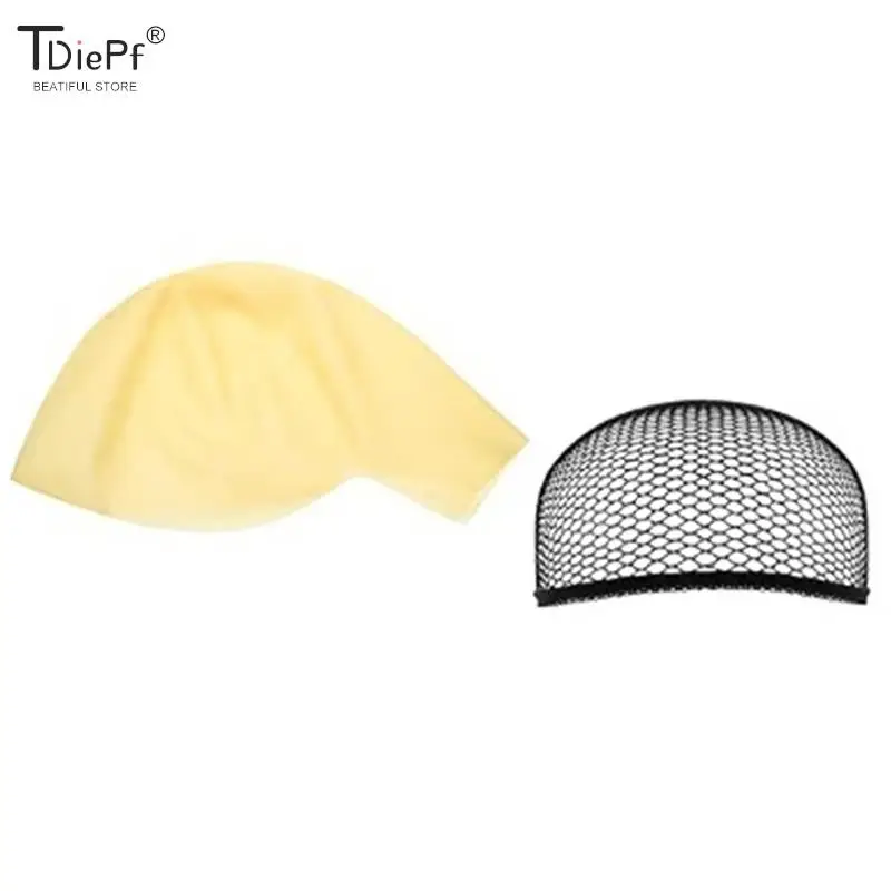 1 unidad, nueva piel de látex divertida, cabeza calva falsa, gorra de peluca de fiesta de película elegante Unisex, máscara de látex, sombrero para