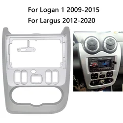 Unité principale d'autoradio pour Renault Logan 1, lecteur audio stéréo automatique, cadre de kit de tableau de bord de panneau DVD, 7 pouces, 9 pouces, 2 DIN, 2009-2015