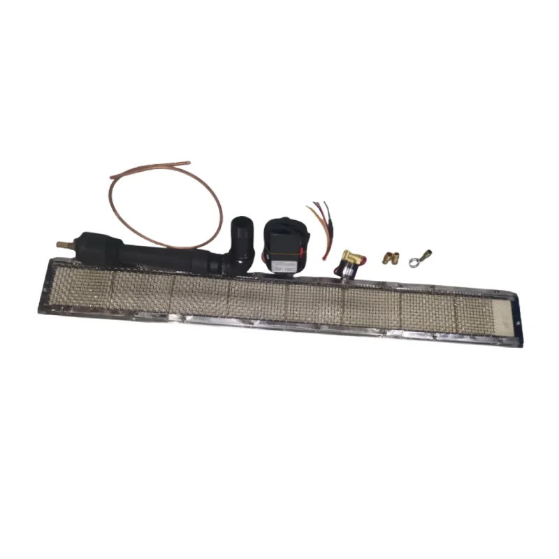 Full Set Cast Iron Ceramic Gas Burner Kits Infrared Heater for Paint Booths & High-Temp Systems Natural Gas Source