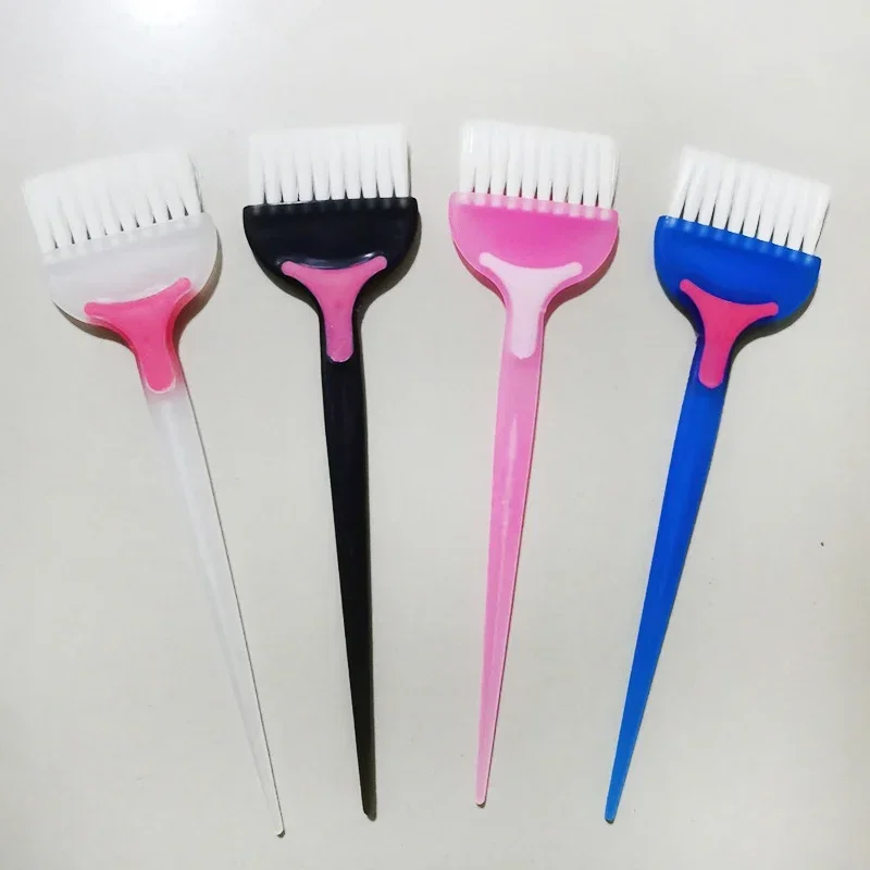 Professional Hair Dye Brush Plastic Hair Color Applicator Salon Home Hair Dyeing Tools Barber Accessories Face Mask Brush