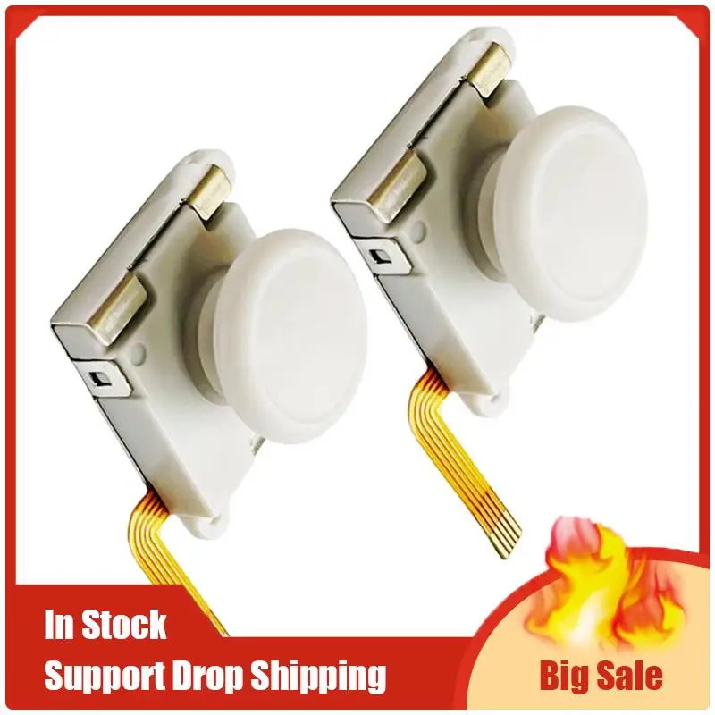 Top Deals 2PCS TMR Electromagnetic Joystick For ANBERNIC RG505 RG405M RG405V Rgcube Anti-Drift Tunnel Magnetic Resistance Joysti