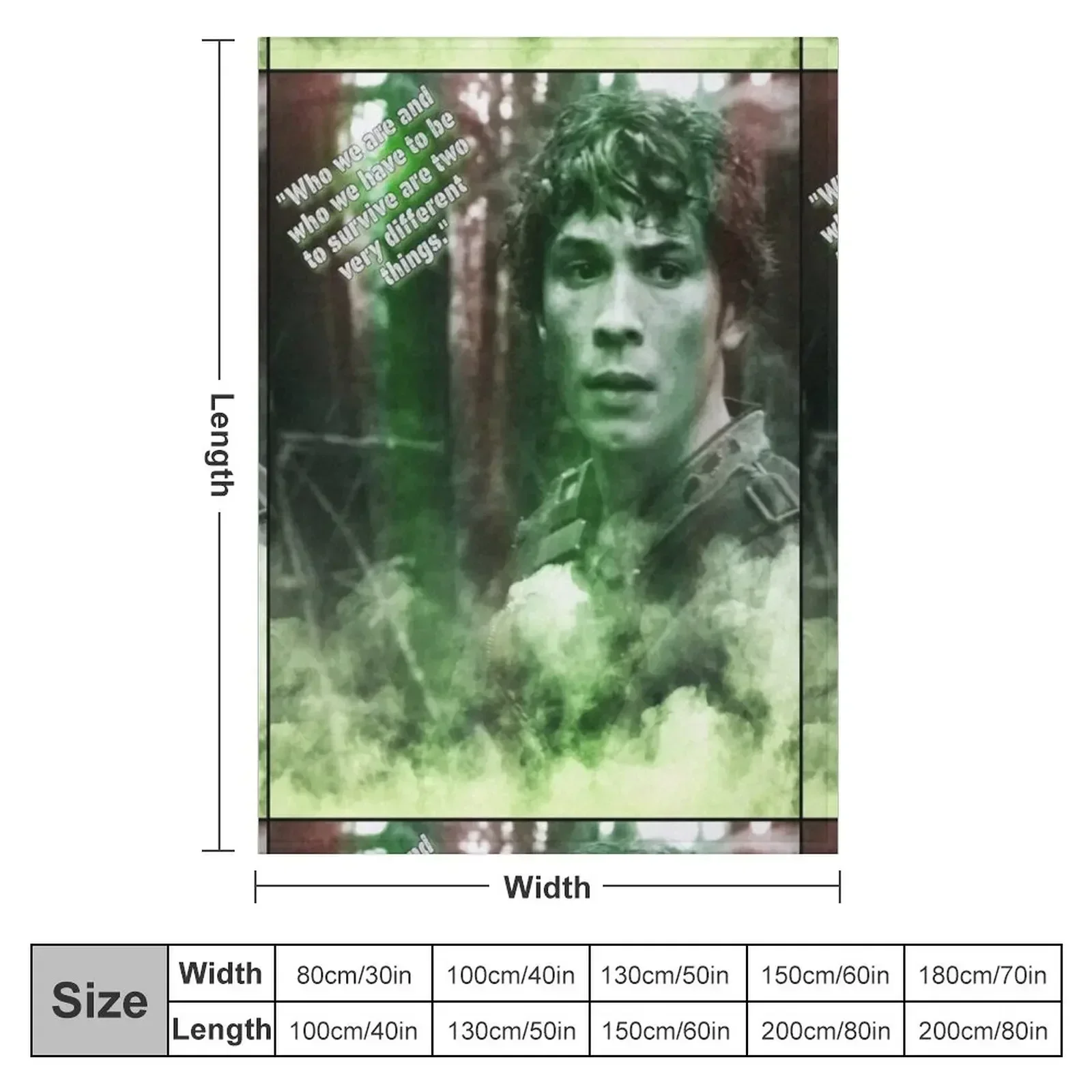 Bob Morley Survival Art Throw Blanket Summer Beddings Retros halloween Blankets For Baby Kid'S Furry Blankets