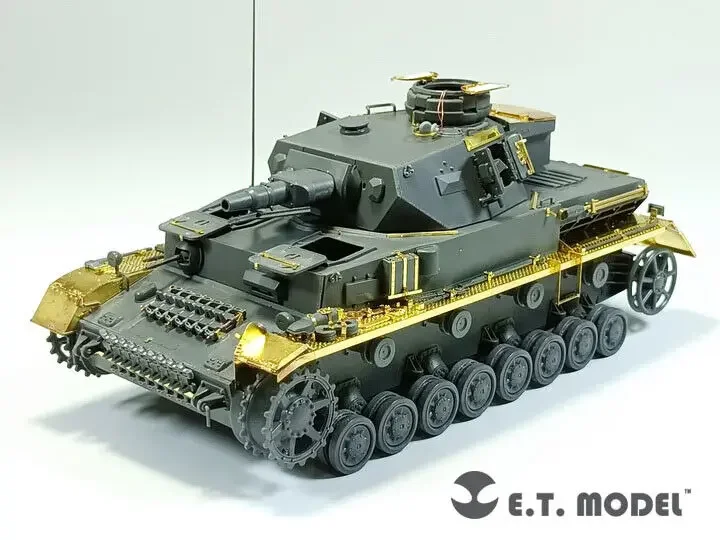 ET Model E35-303 1/35 WWII German Pz.Kpfw.IV Ausf.F Detail Up Set For TAMIYA 35374