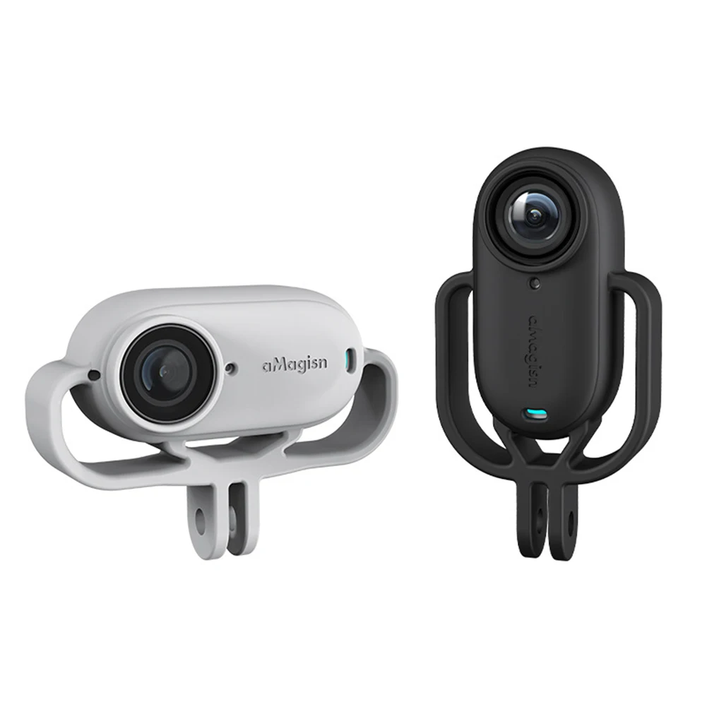 Силиконовый кронштейн, комплект защитной рамки, амортизирующая защитная оболочка для камеры, рассеивание тепла для Insta360 GO 3,