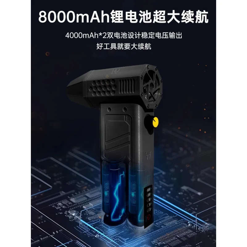 

Violent Fan Brushless Motor High Speed Turbo Hair Dryer Handheld Blower Super Strong Ducted Turbofan