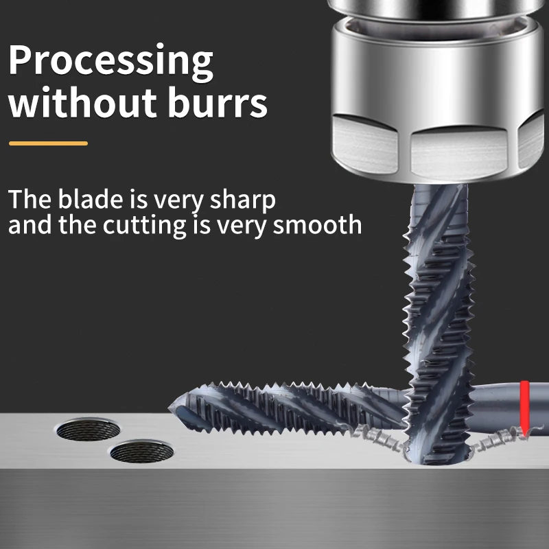 ZUANTONG HSS-CO Red Ring JIS Standard With OX Spiral Fluted Tap M2 M3 M4 M5 M6 M7 M8 M9 M10 M11 M12 Machine Screw Thread Taps