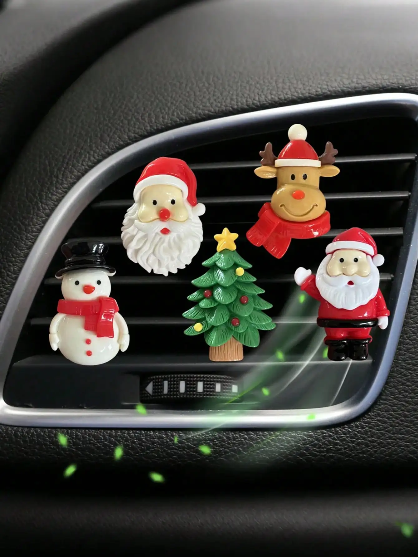 

1Pc Cute Christmas Car Air Vent Decoration, a Thoughtful Car Decoration for the Holiday Season