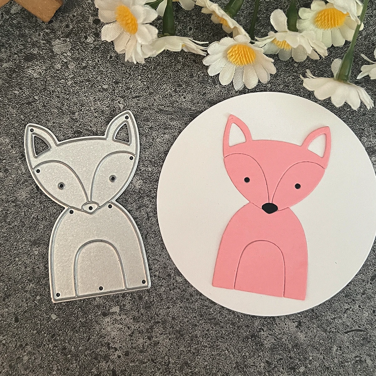 Various Animals Cat Chick Rabbit Fox Elk Metal Cutting Dies Stencil Scrapbooking CYC DIY Album Stamp Paper Card Embossing