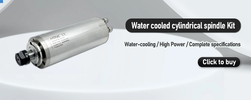 Water Cooling 2.2KW 1.5kw 0.8kw CNC Spindle Motor 110v / 220v  2200W 1500w 800w 400hz Round Spindle 24000RPM For CNC view 5