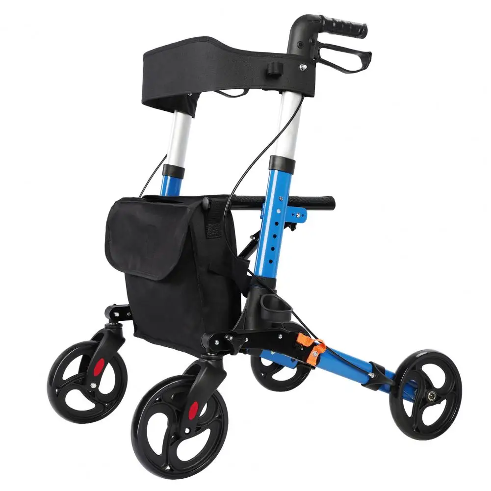 

Rollator Walker For Seniors With Storage Bag, Upgraded Thumb Press Button For Height Adjustment,Inflatable Sofa