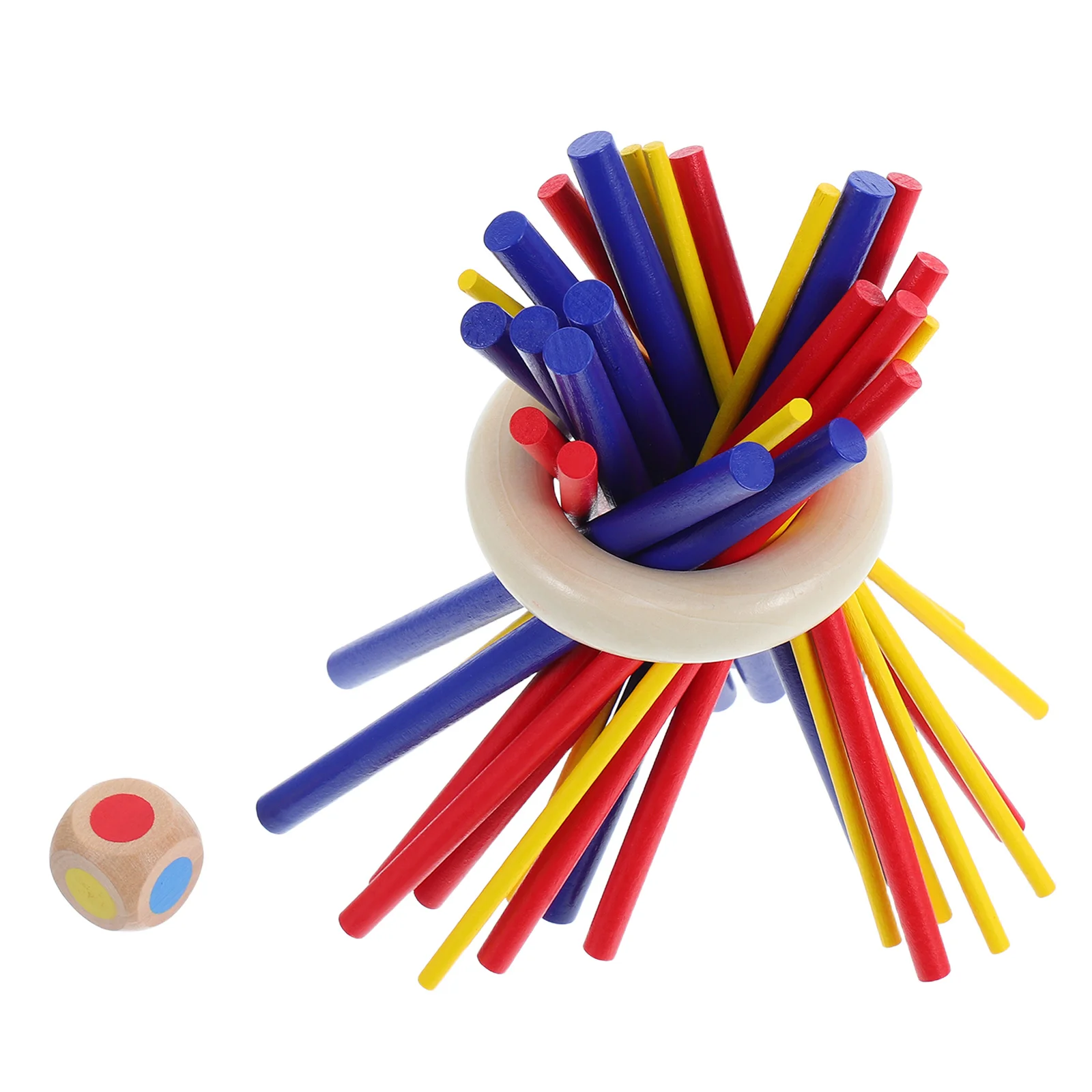 1Set Bunte Holz Sticks Balance Spiel Familie Interaktion Logisches Denken Training Tragbare Stick Ziehen Herausforderung Pickup