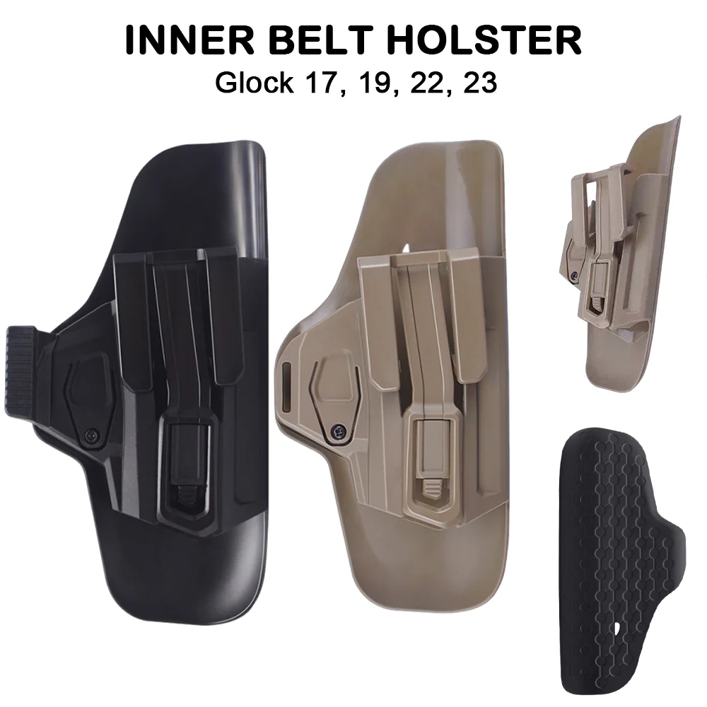 

1Pc Tactical Single Covert G-9 Holsters Quick-draw Thin Holsters Hunting Adjustable IWB Holster for Glock 17, 19, 22, 23