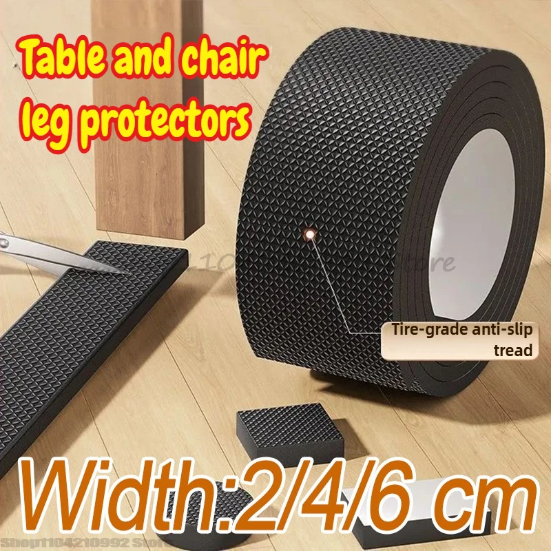 Rutschfeste Möbelpolster, selbstklebende Möbelbeinfüße, Schutzpolster, verschleißfeste Möbelschoner für Tisch/Stuhl