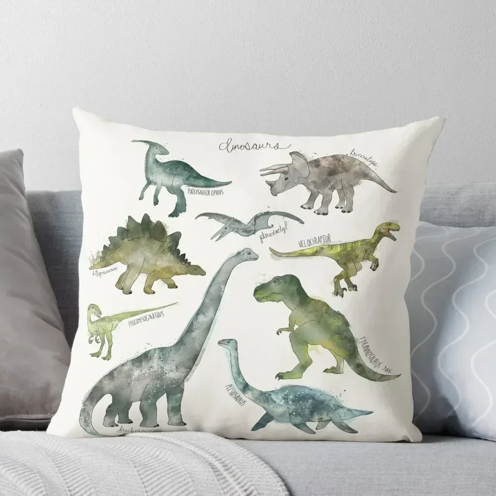 

Dinosaurs Throw Pillow Decorative Pillow Covers For Sofa Cushions For Sofa bed pillows pillow