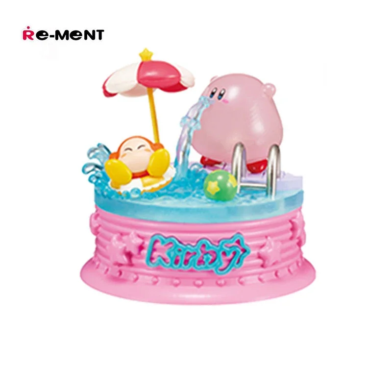 RE-MENT Capsule Speelgoed Kirby Waddle Dee Stad van Pop Serie Blind Box Speelgoed Anime Figuur Model Speelgoed Verzamelen ornamenten