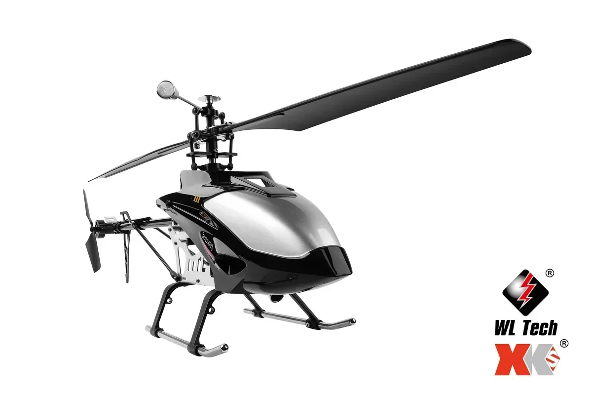 Weili V913-a Brushless Four Channel Single Blade 2.4g Lcd Remote-controlled Helicopter Large Remote-controlled Aircraft Model