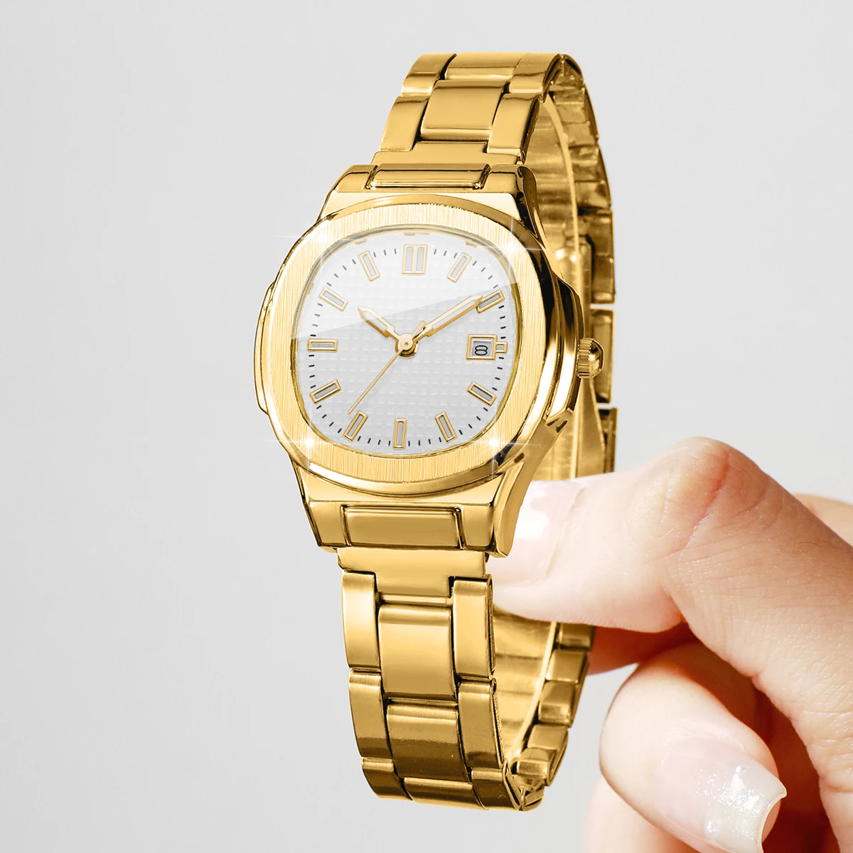 Fashion Grid Dial Women Quartz - Women Accessories Display recension och pris