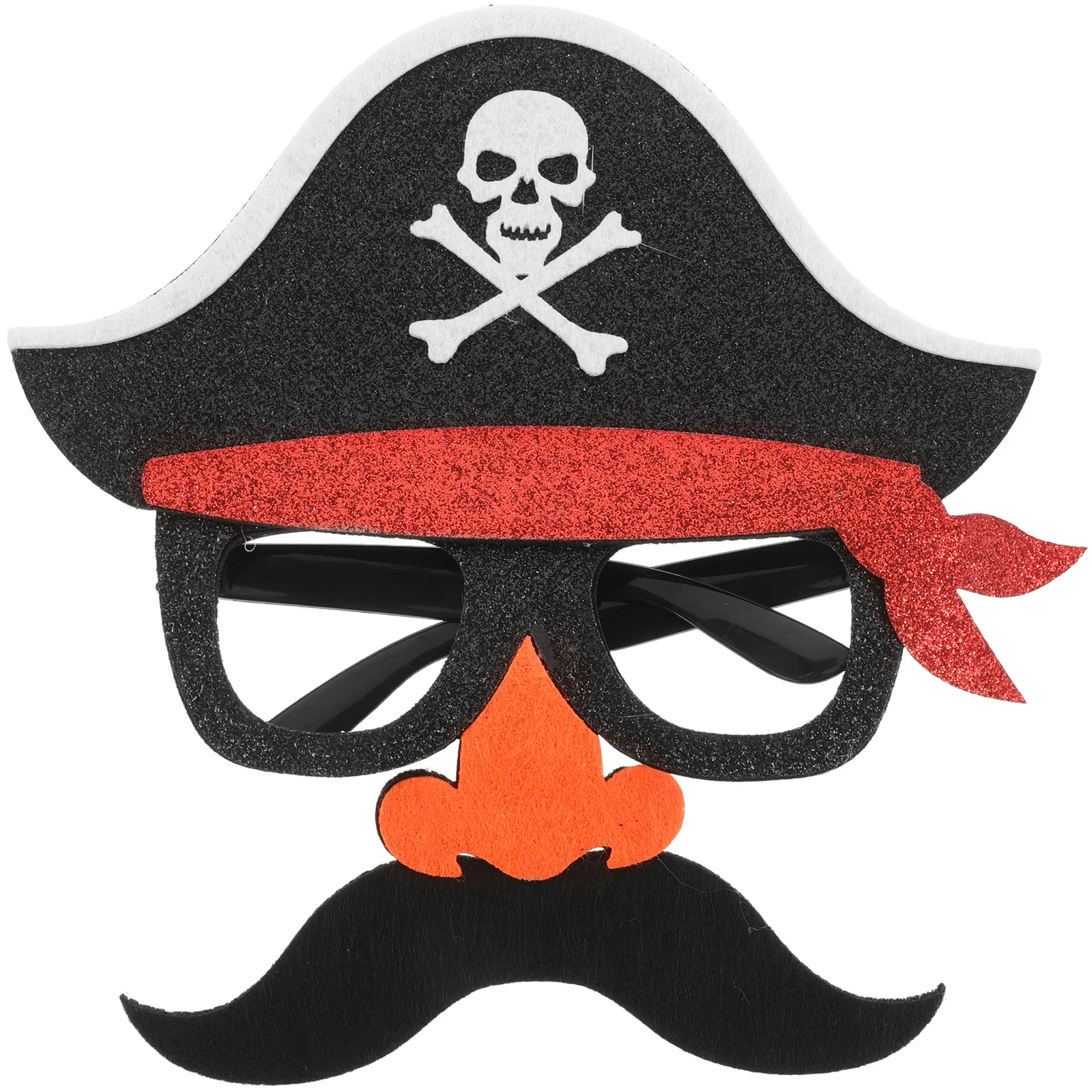 تغطية قناع النظارات القراصنة، قناع مريح وقابل لإعادة الاستخدام للمهرجانات الليلية والنوادي الليلية، قناع إبداعي