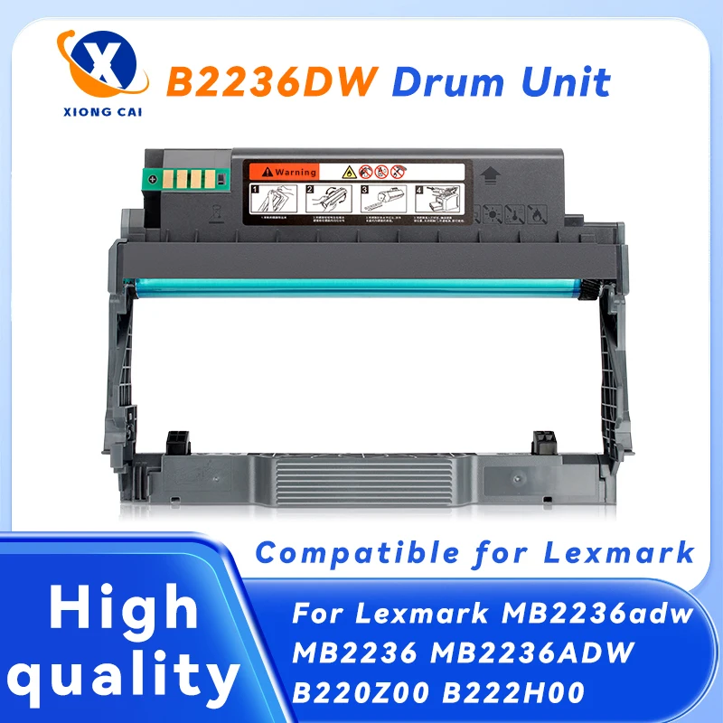 

1PC Imaging Drum Unit Replacement for B2236 B220Z00 Cartridges, Model B2236 Compatible with Lexmark B2236dw MB2236adw Printer