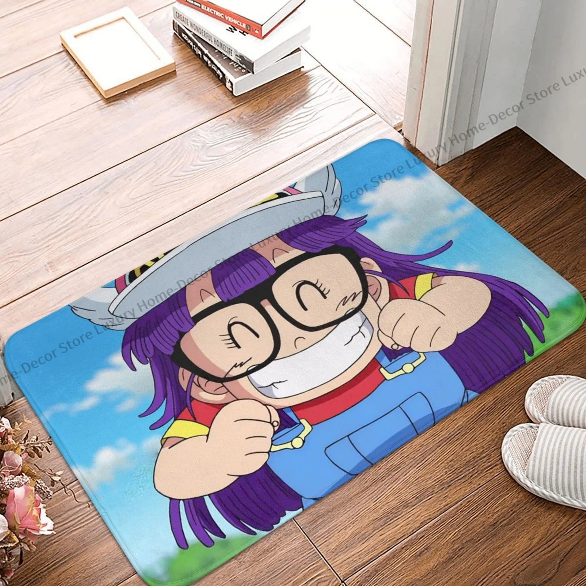 Non-slip Doormat Dr Slump Arale Bath Kitchen Mat Prayer Carpet Indoor Pattern Decor