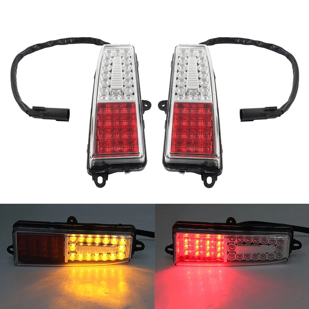 Motorbike Rear Position Brake Tail Light Right And Left Lamp Assy For HiSun HS500CC HS700CC Models Plastic Red